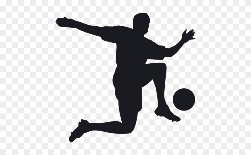 Football Silhouette - Wall Sticker Football Player Silhouette #1100430