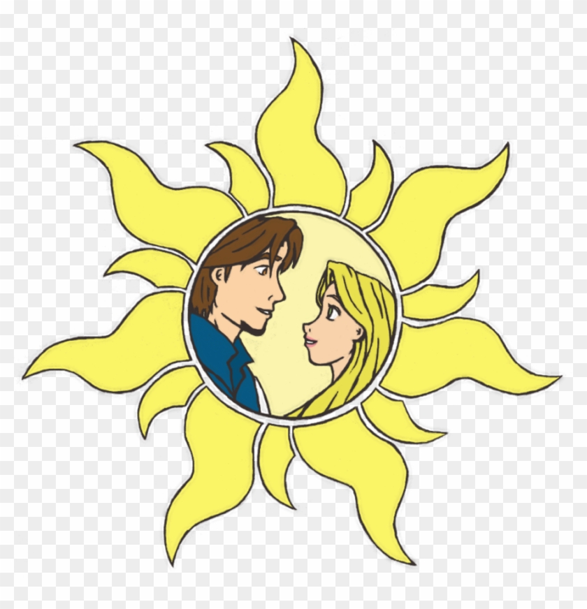 Pin Tangled Sun Clip Art - Tangled #1100522