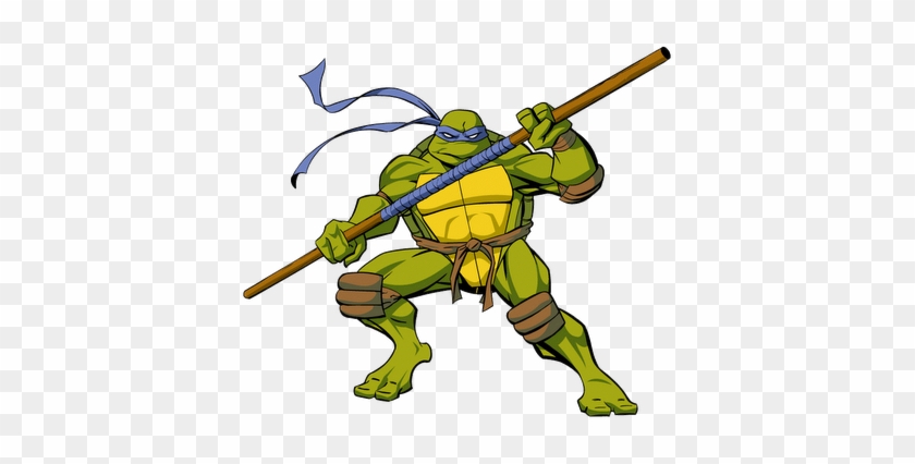 Ninja Turtle Donatello 4 - Ninja Turtle With Staff #1100531