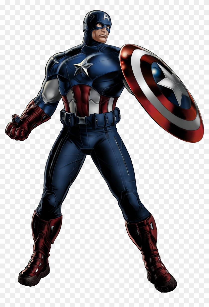 Capitan America Png Hd - Marvel Captain America Png #1100662