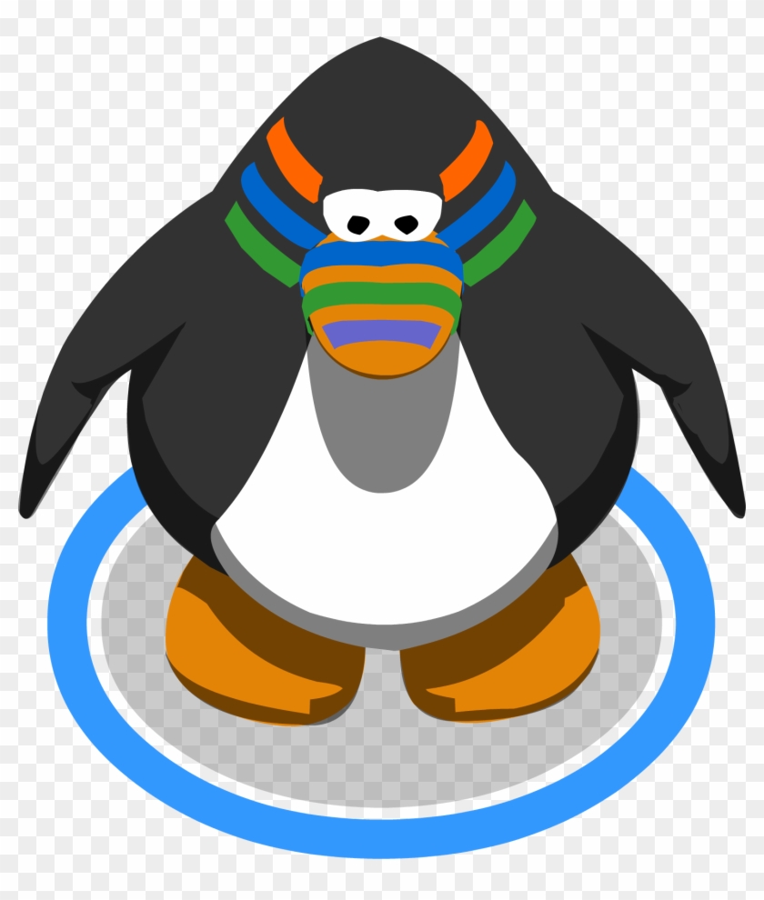 Adventure Face Paint In-game - Penguin With A Tie #1100679