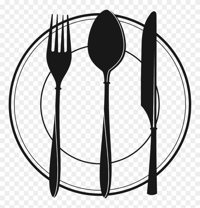 Medium Image - Cutlery Clipart #1100786