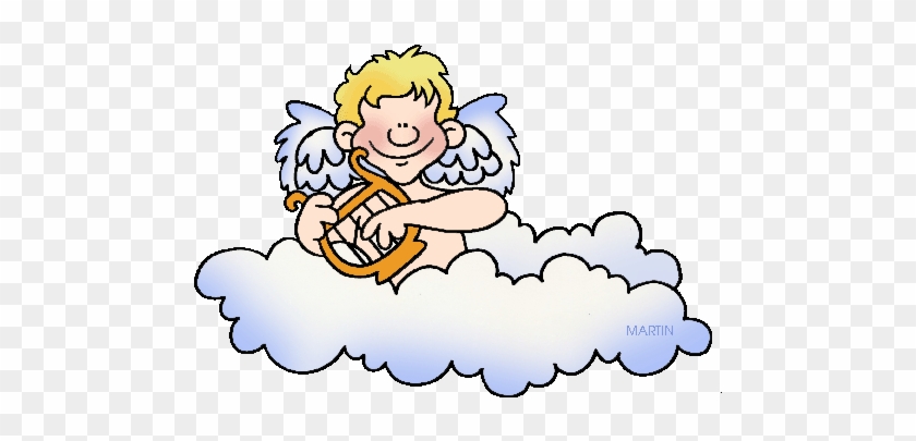 Bible Clip Art By Phillip Martin, Angel In The Clouds - Bybelverhale Vir Kinders Vol 1 (cd) #1100800