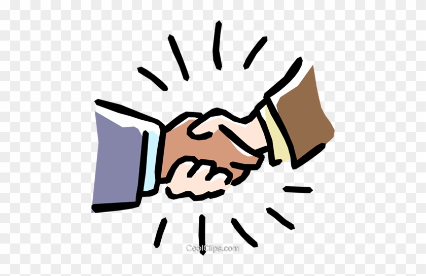 Handschlag Clipart - Handshake Cartoon - Free Transparent PNG Clipart