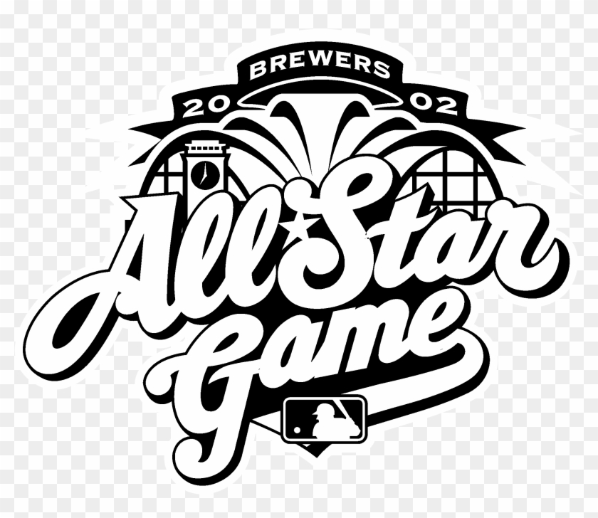 All Star Game Logo Black And White - All Star #1100985