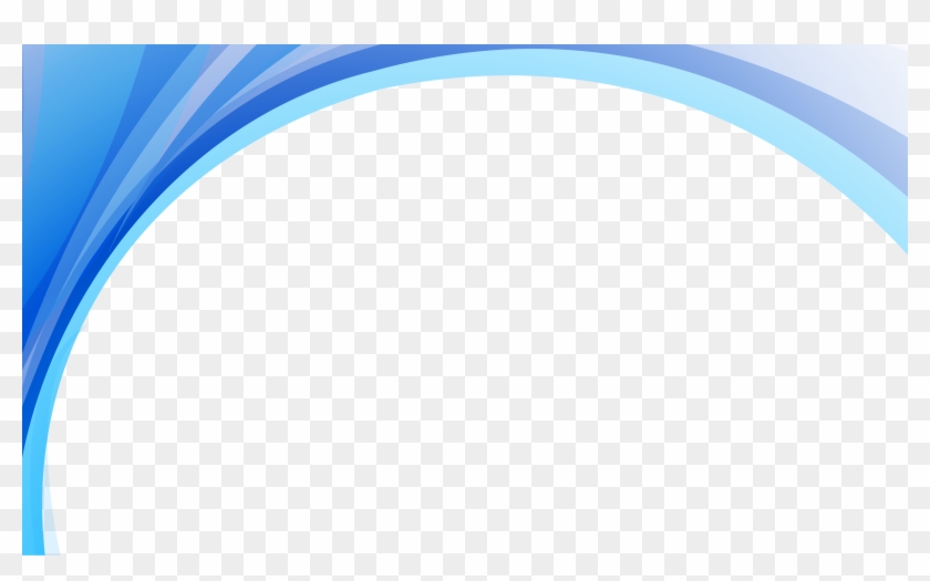 Arc Blue Gradient Wavy Lines - Circle #1101204