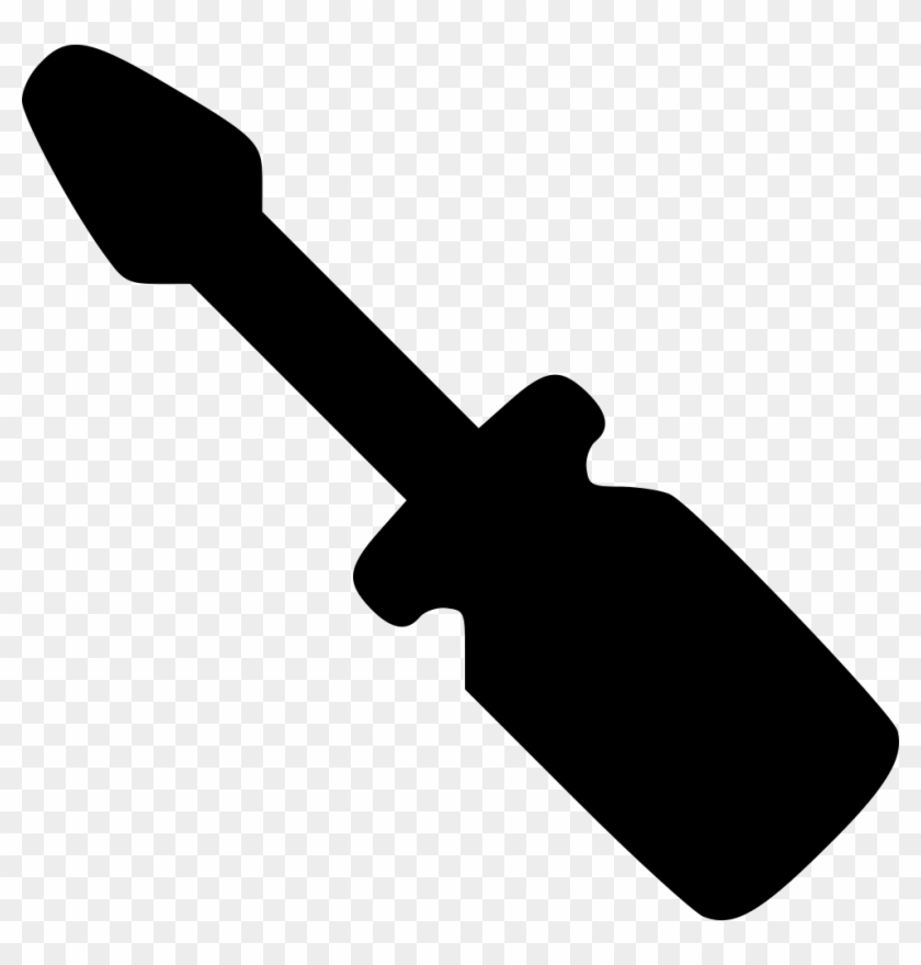 Screwdriver Comments - Silhouette Of A Screw Driver #1101254
