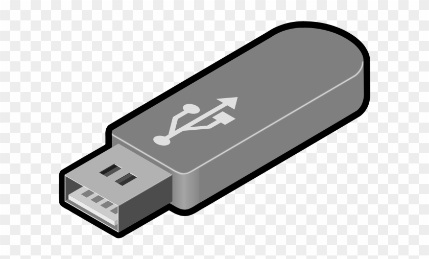 Pen Drive Clipart - Usb Flash Drive Clipart #1101393