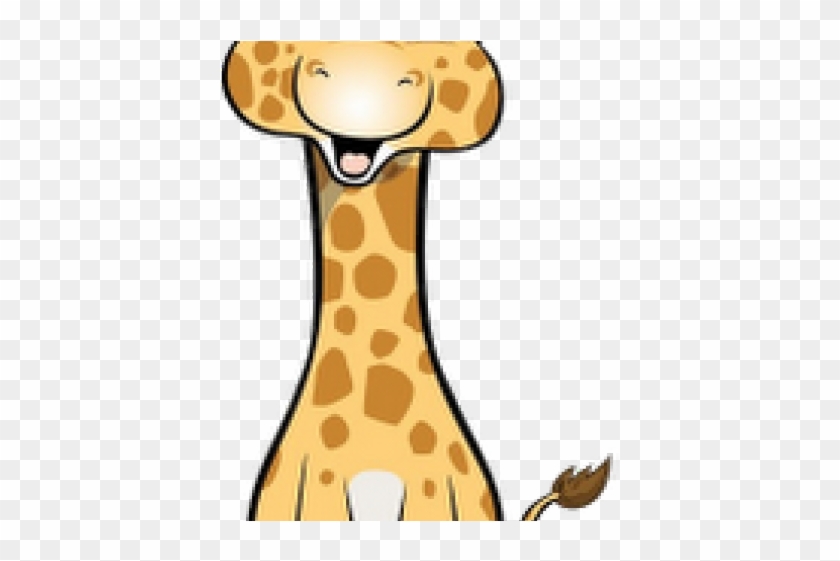 Cute Giraffe Clipart - Cartoon Giraffe #1101429