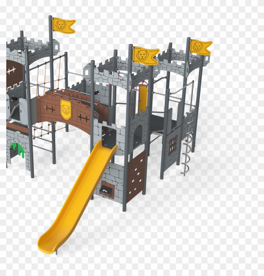 New Kompan Castle Playground Range Fit For Kings And - Castle #1101461