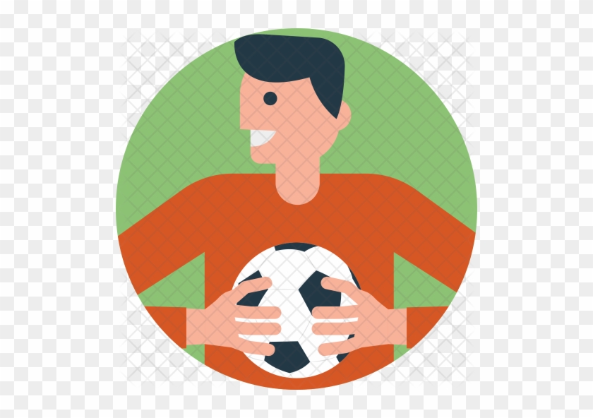 Soccer Player Icon - Football Player #1101537