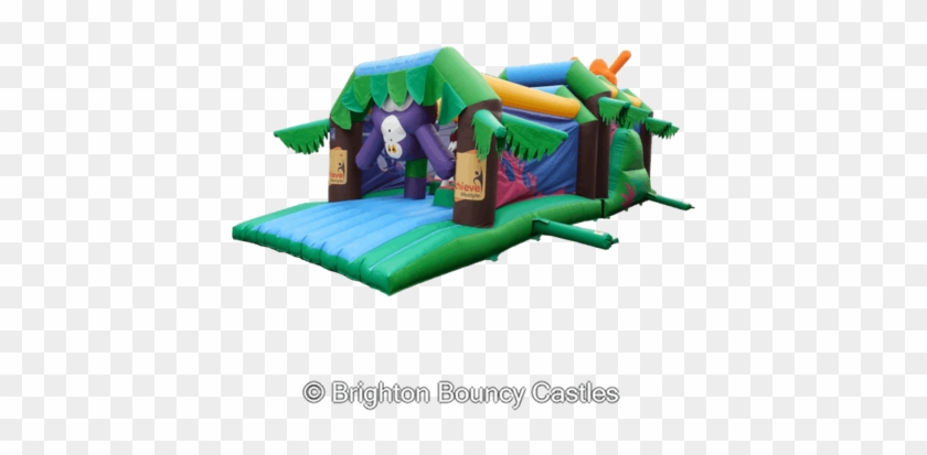 Jungle Obstacle Course 2 Part - Inflatable #1101554
