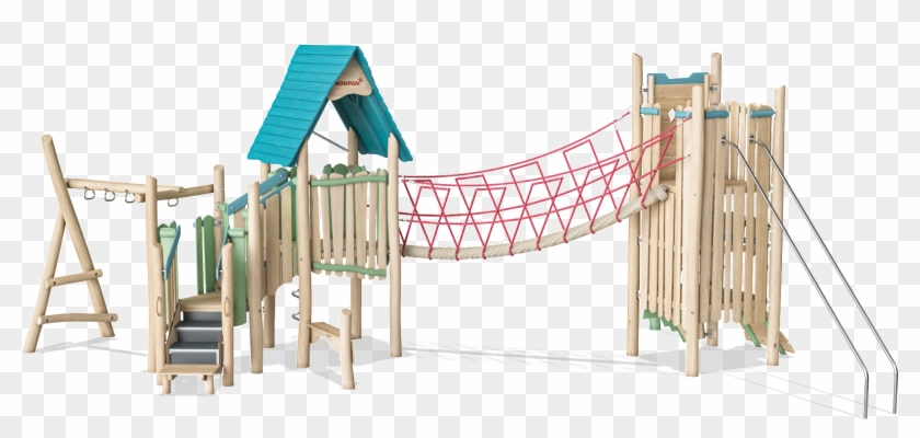 Robinia Wood [ Kompan ] - Playground Slide #1101593
