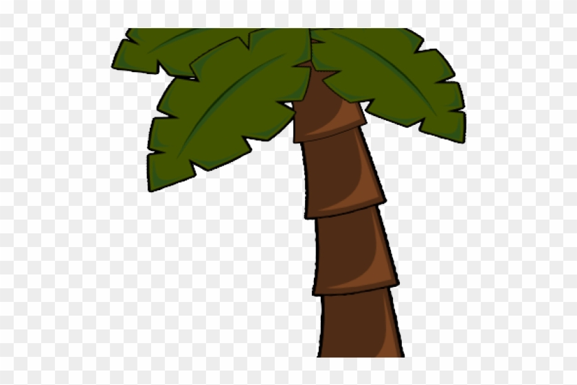 Cartoon Jungle Tree - Palm Tree Clip Art #1101614