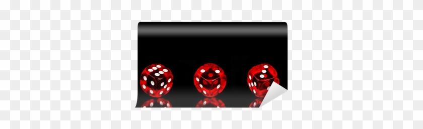 Red Transparent Playing Dices Isolated On Black Background - Game Of Souls (the Plaza Manhattan) (gebraucht) #1101661