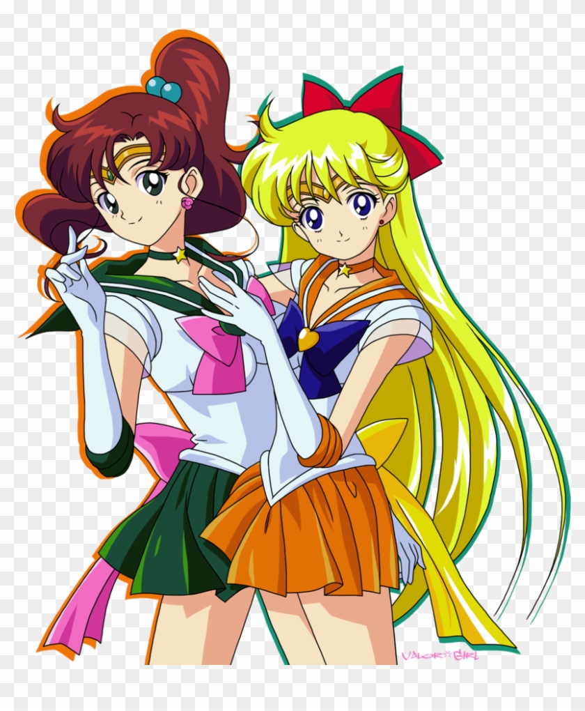 Sailor Jupiter And Sailor Venus By Valor-girl - Sailor Jupiter And Sailor Venus #1101684