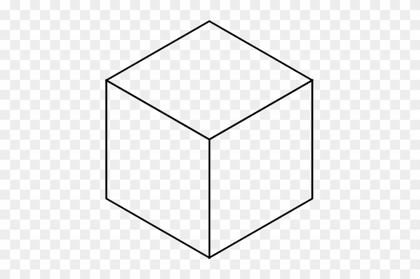 3 Dimensional Cube Template Read Creating A 4 Dimensional - Coreldraw #1101711