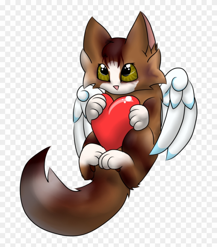 Angel Cat By Squidkid11 - Cartoon #1101738