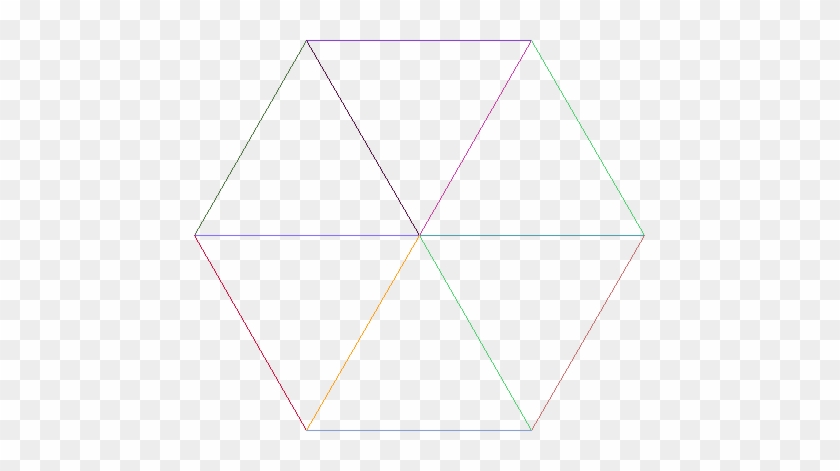 A Three-dimensional Hypercube Graph - Triangle #1101740