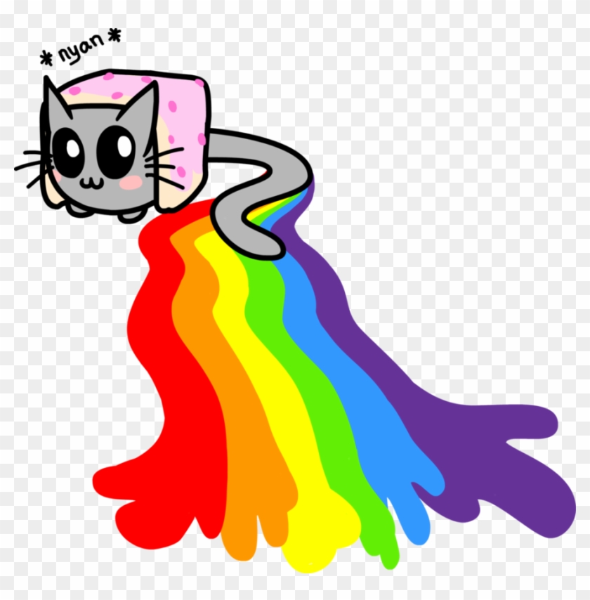 Nyan Cat 2 By Angelcake20 - Digital Art #1101795