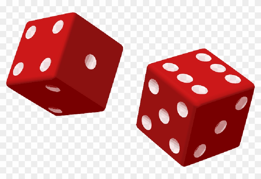 Red, Icon, Two, Recreation, Cartoon, Dice, Free, Games - Guys And Dolls Dice #1101865