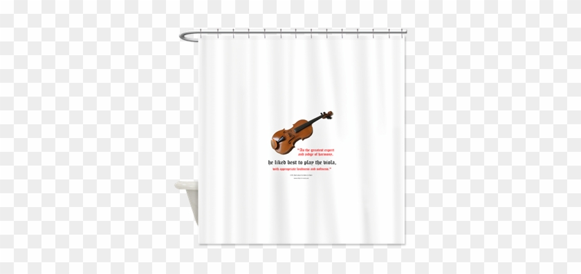 Shower Curtains - Cafepress - Bach Quote Wall Calendar #1101879