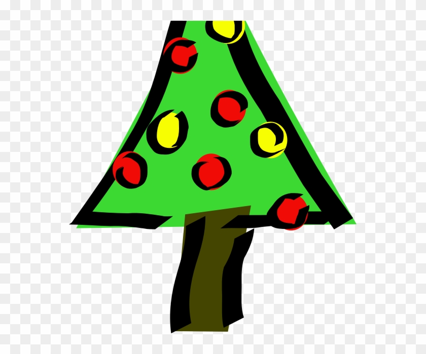 Clipart - Christmas Tree - Christmas Tree Clip Art #1102036