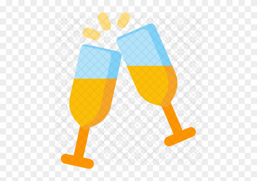 Champagne, Party, Celebration, Christmas, Xmas, Drink, - Champagne Icon #1102212