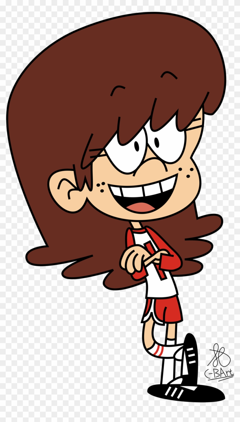 Lynn Loud With Her Hair Down By C-bart - Lynn Loud Hair Down #1102213