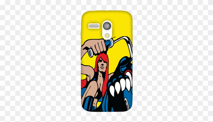 Lady Bike Moto G Mobile Cover - Mobile Phone Case #1102241