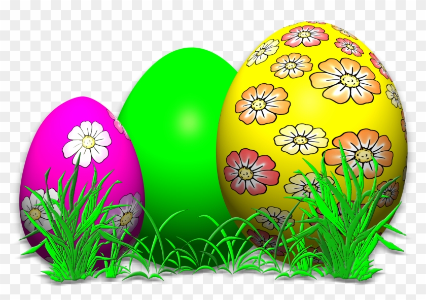 Easter Egg Desktop Wallpaper Clip Art - Easter Coloring Book: Easter Eggs Jumbo Coloring Book #1102246