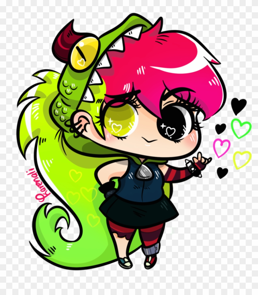 Dementia Drawing Villain Black Hat Chibi - Villainous Demencia Chibi #1102248