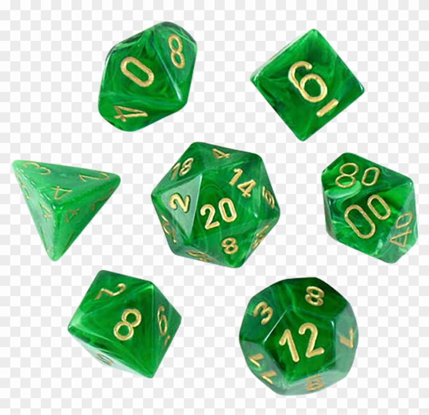 D20 Die Set $18 - Familia De Operaciones Segundo Basico #1102330