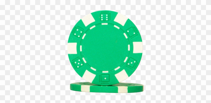 Poker Chips Dice Green - Poker Chips #1102357