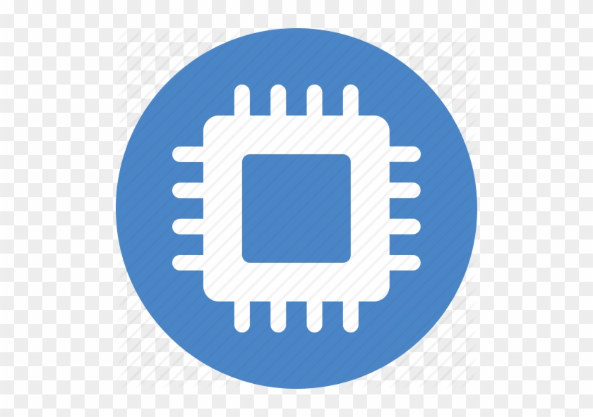 Cpu Icon Circle #1102412