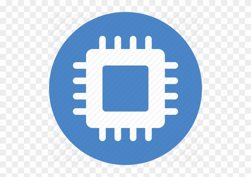 Cpu Icon Circle #1102412