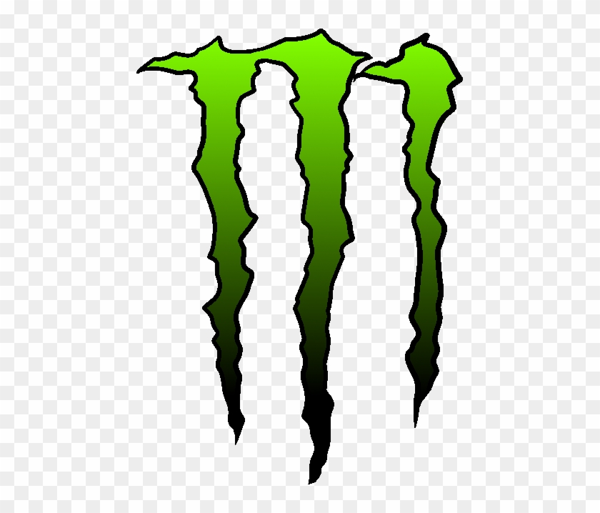 Logo Clipart Monster Energy - Monster Logo Green #1102419
