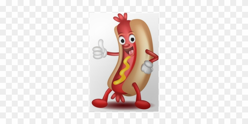 Hot Dog Cartoon Transparent #1102547