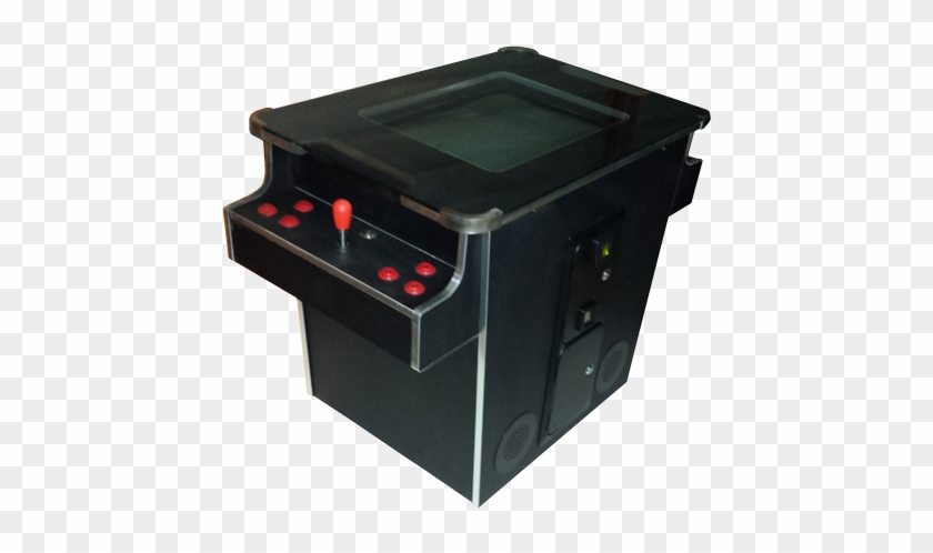 Cocktail Table Arcade Machine Black Chrome - Arcade Game #1102670