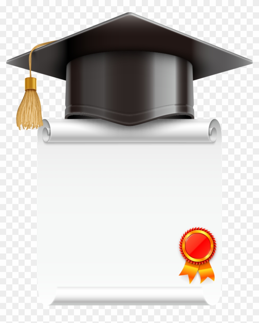 Square Academic Cap Stock Photography Graduation Ceremony - Pergamino De Graduacion En Blanco #1102766