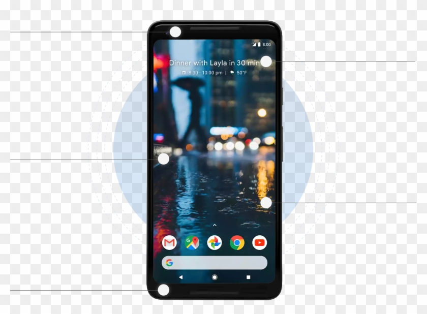 Phone - Camera - Google Pixel 2 Xl Otterbox Symmetry Case - Black #1102772