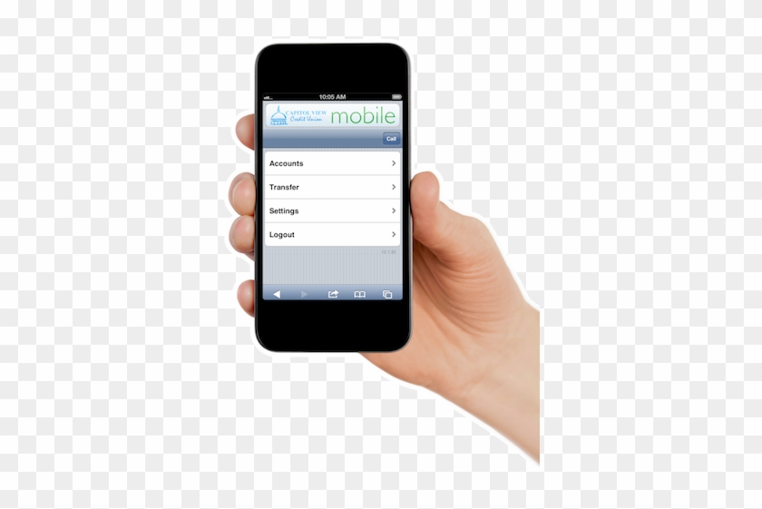 Smartphone In Hand Png Image - Generic Hand Smartphone Png #1102784