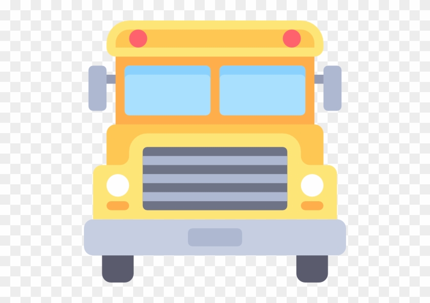 School Bus Free Icon - School Small Png #1102818