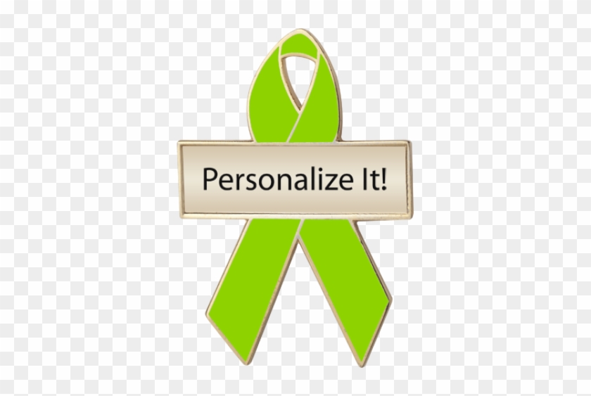Lime Green Custom Awareness Ribbons, Custom Awareness - Lime Green Custom Awareness Ribbons, Custom Awareness #1102848