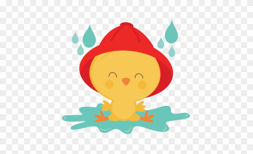 Puddle Clipart Cute - Miss Kate Cuttables Rain #186120