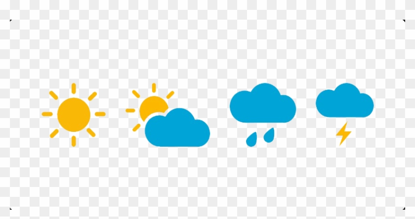 Weather Report Free Download Png - Simbolos Da Previsão Do Tempo #186170