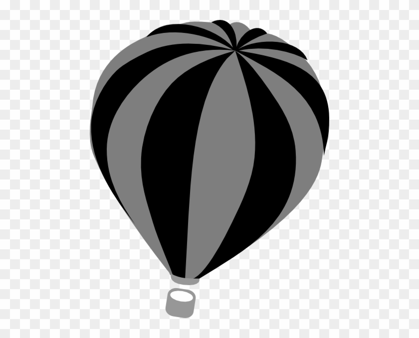 Grey Clipart Balloon - Hot Air Balloon #186247