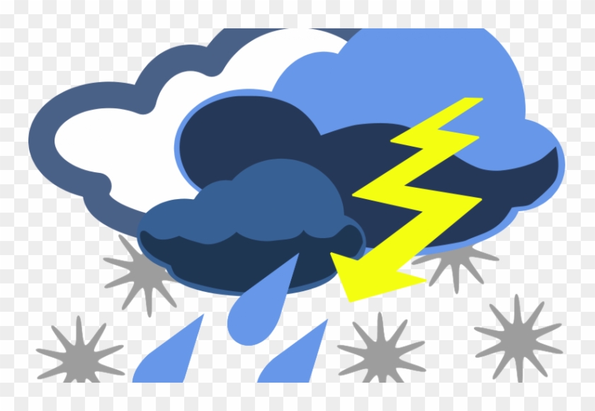 A Very Dismal Week On The Weather Front, Freezing Cold, - Stormy Weather Clip Art #186251