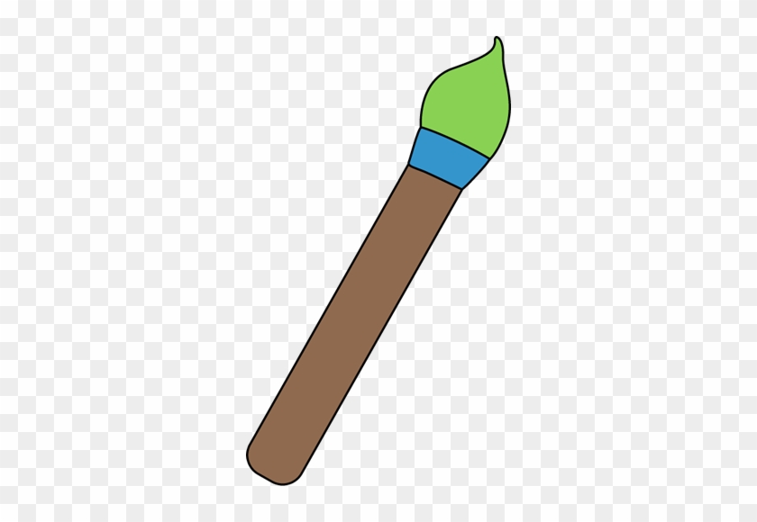 Paintbrush Clip Art - Green Paint Brush Png #186254