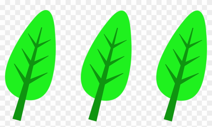 Free Cute Leaf Cliparts, Download Free Clip Art, Free - Green Cartoon Leaves #186287